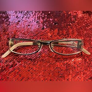Baby Phat Gold & Pink Stylish Personality Eyeglasses